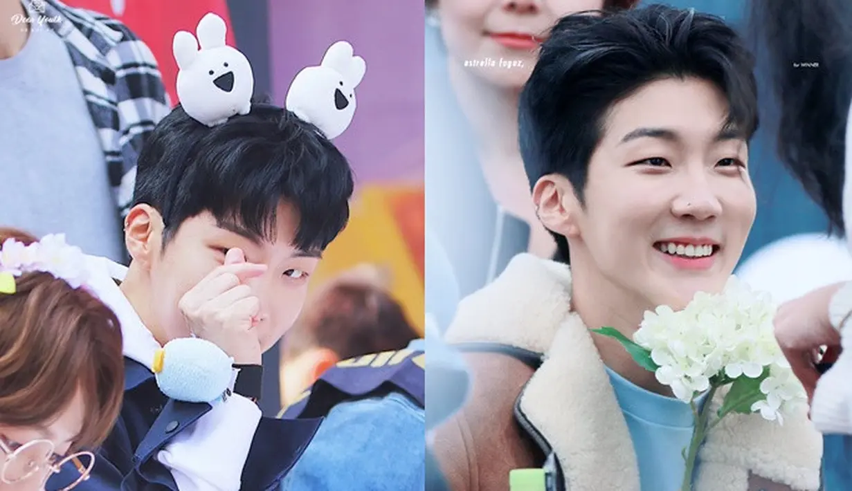 Lee Seung Hoon merupakan salah satu idola yang kerap menuruti permintaan para penggemarnya. Ia pun kerap diminta untuk berpose dengan berbagai gaya. (Foto: kpopmap.com)
