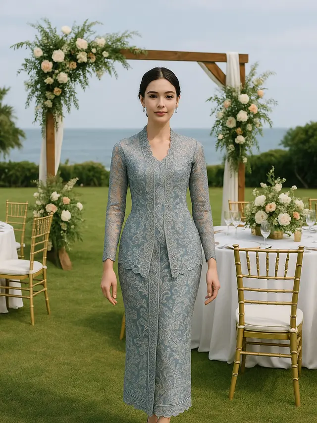 Model Batik Kekinian untuk Kondangan di Kampung Tetap Mewah