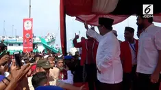 Calon Presiden nomor urut 02 Prabowo Subianto menghadiri peringatan 14 tahun gempa dan tsunami di Banda Aceh.