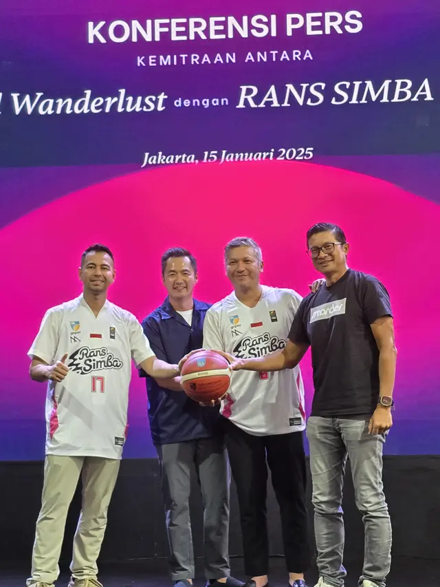 Rans Simba Bogor menggelar jumpa pers di Jakarta
