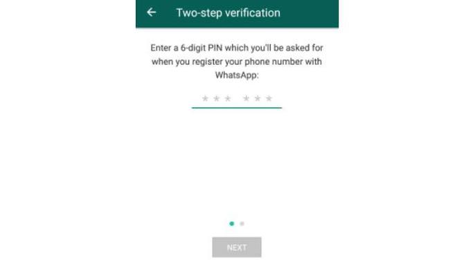 Gunakan Two-step Verification di WhatsApp