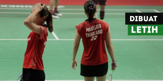 VIDEO: Greysia Polii / Apriyani Rahayu Buat Duo Thailand Keletihan