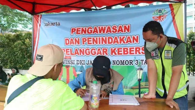 Posko Pengawasan dan Penindakan Pelanggar Kebersihan