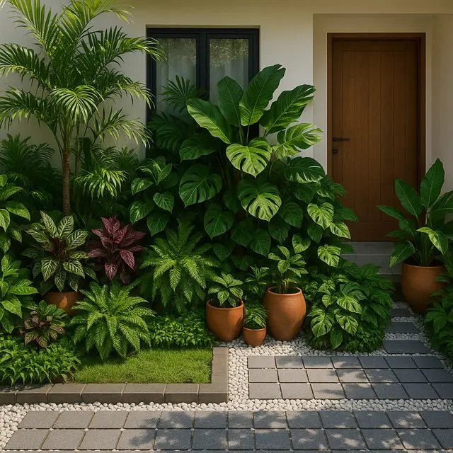 Inspirasi Taman Depan Rumah Minimalis Ukuran 6x9 (Foto: ChatGPT)