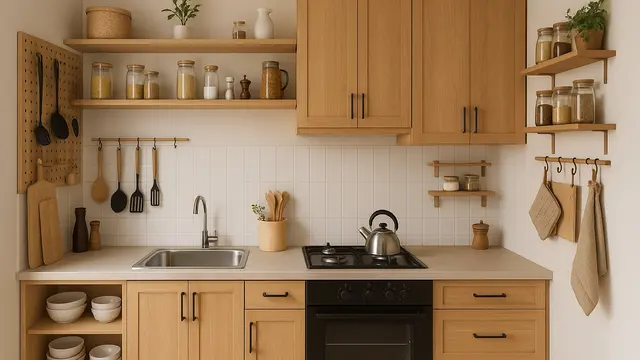 Desain Dapur Rumah Subsidi Type 36 yang Lagi Tren/Ilustrasi oleh AI