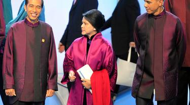 Gaya Jokowi Saat di Pertemuan APEC