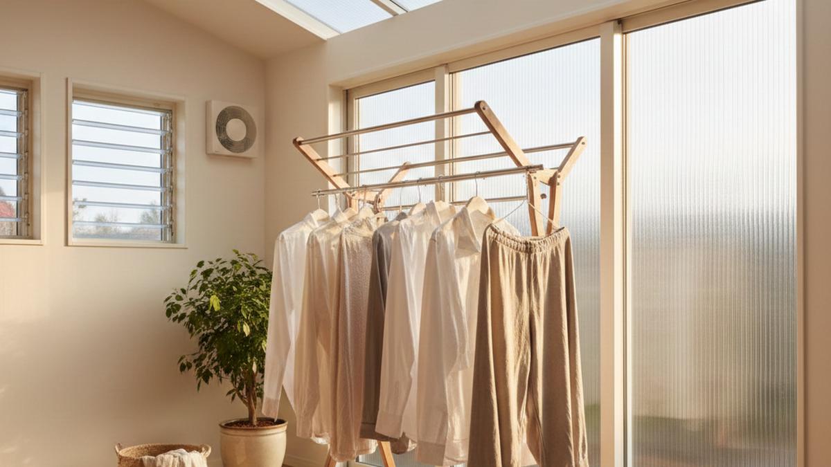 6 Model Jemuran Dalam Rumah tapi Masih Kena Sinar Matahari, Inspirasi bagi Hunian Tanpa Halaman