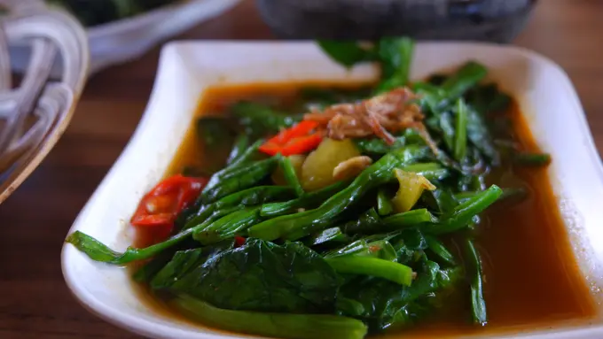 oseng genjer asam manis