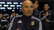 Jorge Sampaoli yakin Argentina bisa lolos ke Piala Dunia 2018. (AFP / ALEJANDRO PAGNI)