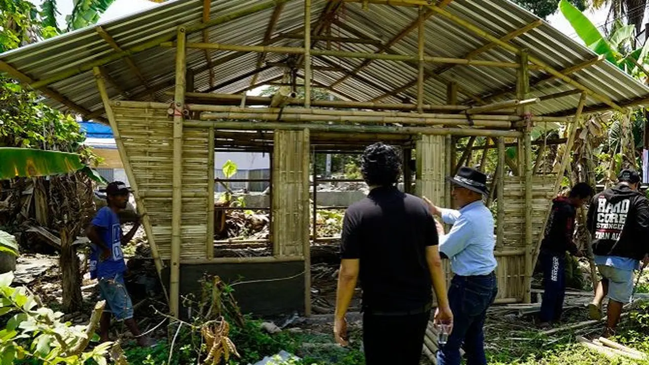 Desain Hunian Sementara Korban Gempa