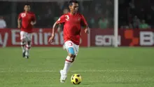 Zulkifli Syukur saat memperkuat tim nasional Indonesia. (Abdi Satria/Bola.com)