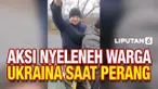 Aksi Nyeleneh Warga Ukraina
