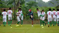 Latihan Timnas U23 Indonesia (Liputan6.com/Helmi Fithriansyah)