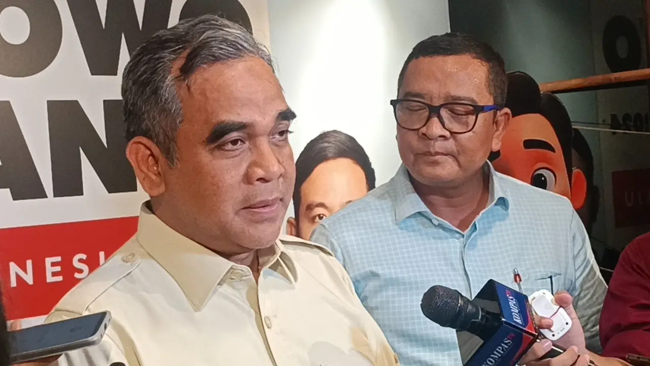 Sekretaris Jenderal (Sekjen) Partai Gerakan Indonesia Raya (Gerindra) Ahmad Muzani