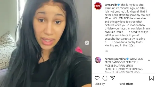 Unggahan Cardi B. (Instagram/ iamcardib)