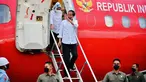 Presiden Joko Widodo dan Ibu Iriana Joko Widodo tiba di Bandar Udara Haji Hasan Aroeboesman, Kabupaten Ende, Provinsi Nusa Tenggara Timur (NTT), Selasa (31/5/2022). Presiden Jokowi dan Ibu Iriana tiba sekitar pukul 17.25 WITA. (Foto: Laily Rachev - Biro Pers Sekretariat Presiden)