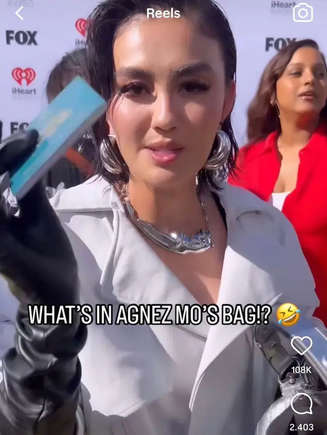 Potret Agnez Monica (Sumber: Instagram/iheartradio)