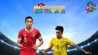 SEA Games - Timnas Indonesia Vs Thailand - Head to Head Kapten: Rizky Ridho Vs Airfan Doloh (Bola.com/Adreanus Titus)