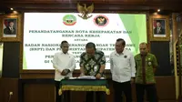 BNPT dan Pemkab Blora Teken Nota Kesepahaman Cegah Masuknya Paham Radikalisme