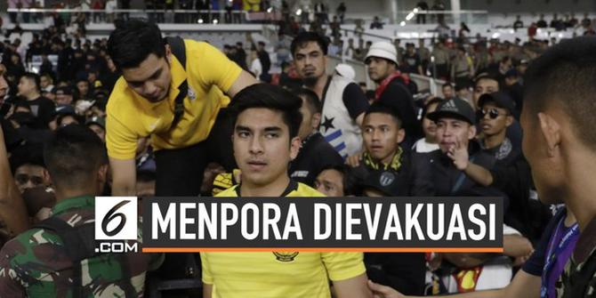 VIDEO: Detik-Detik Menpora Malaysia Dievakuasi dari SUGBK