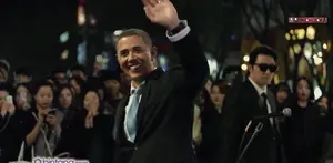 Bagaimana jika Barack Obama dan Kim Jong Il berkolaborasi di satu panggung yang sama?