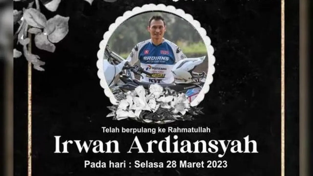 Legenda Motocross Indonesia Irwan Ardiansyah Tutup Usia
