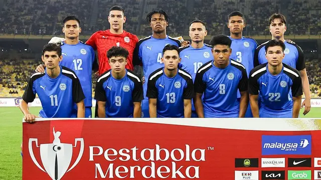Timnas Filipina ketika tampil di Pestabola Merdeka 2024 (c) FA Malaysia