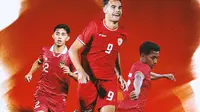 Timnas Indonesia - Welber Jardim, Jens Raven, Marselinus Ama Ola (Bola.com/Adreanus Titus)