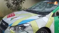 [VIDEO] Mobil Google Street View Tabrak Angkot dan Truk