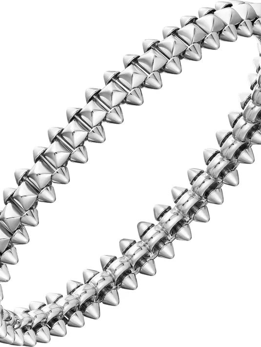 Clash de Cartier bracelet, medium model, 18k white gold (Foto: Cartier)