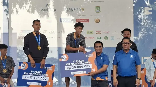 Robi Sianturi dan 3.000 Pelari Ramaikan Tangerang 10K