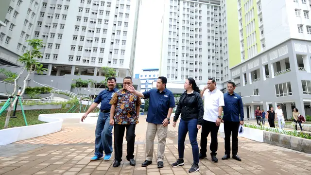Menko PMK, Ketua Inasgoc dan CdM Asian Games 2018 Cek Persiapan Wisma Atlet Kemayoran