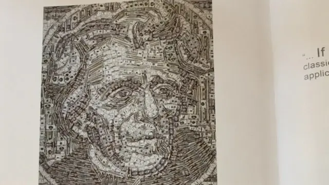 Serial karya seni dari uang 
