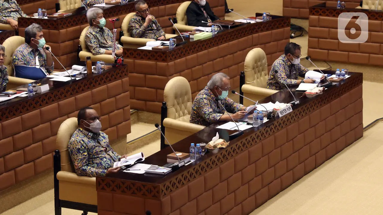 FOTO: Menteri PUPR - DPR Bahas Penanganan Infrastruktur Pasca Bencana dan Food Estate