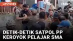 Pelajar SMA Dikeroyok Satpol PP