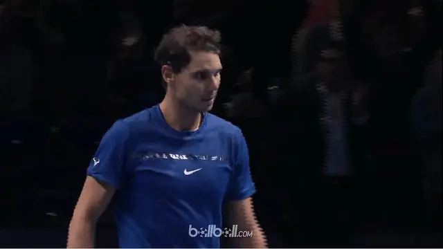 Berita video momen petenis Spanyol, Rafael Nadal, memilih mundur dari ATP Finals karena cedera lutut. This video presented by BallBall.