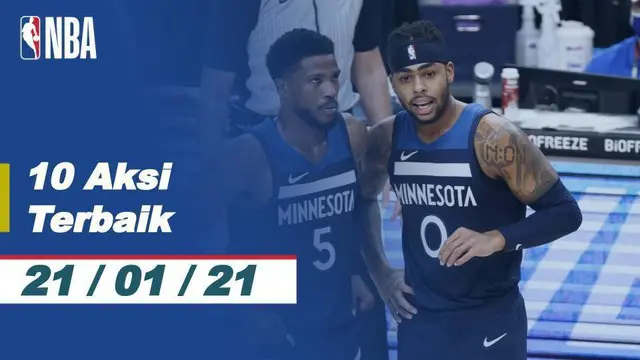 Berita Video 10 Aksi Terbaik NBA 21 Januari 2021, Blok Keren dari John Collins