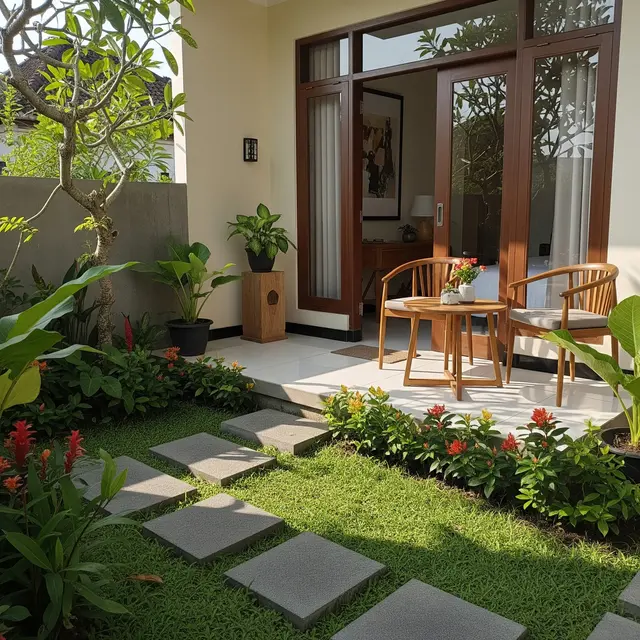 9 Model Rumah Teras Mungil tapi Adem, Nyaman dan Bikin Betah Bersantai
