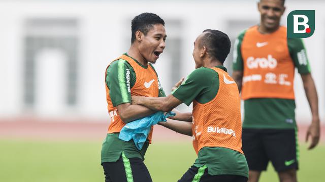Latihan Timnas Indonesia