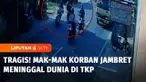 Seorang perempuan pengendara sepeda motor tewas usai menjadi korban penjambretan. Korban tewas akibat benturan keras di kepala.