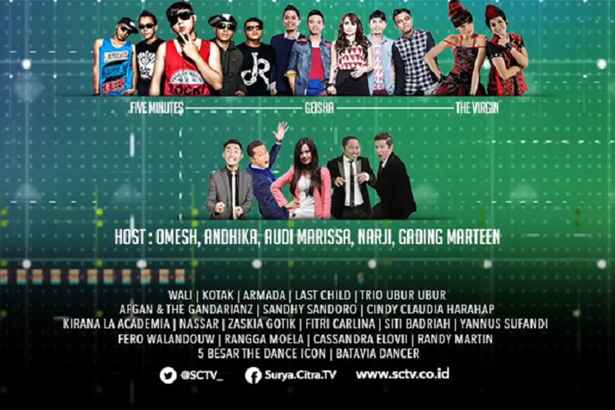 SCTV Music Awards 2015