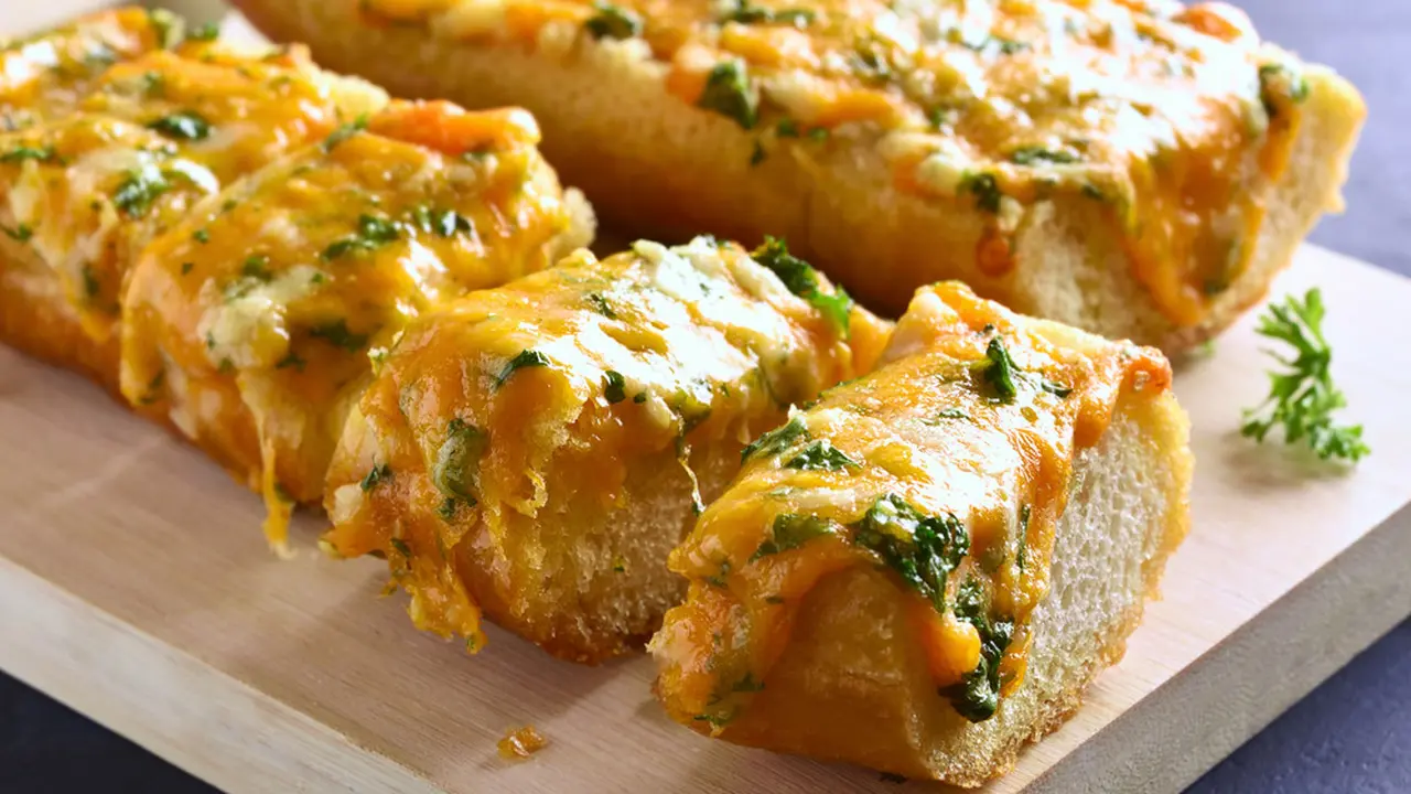 roti baguette garlic cheese