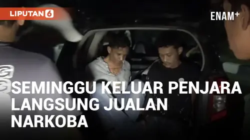 VIDEO: Kacau! Pemuda di Padang Jualan Narkoba Satu Minggu Setelah Keluar Penjara