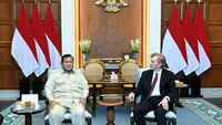 Prabowo Bertemu Wakil Menteri Perang AS di Istana (Biro Pers Sekretariat Presiden)
