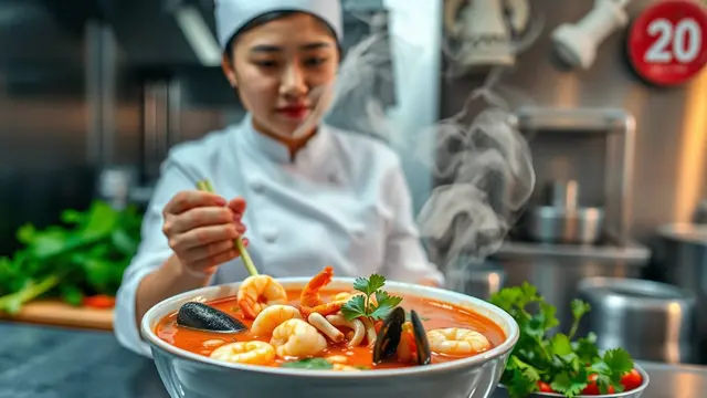 resep tomyam seafood frozen
