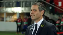 Marcel Koller tetap profesional meski lawan yang dihadapinya merupakan tim nasional kebangsaannya. (Bola.com/Reza Khomaini)