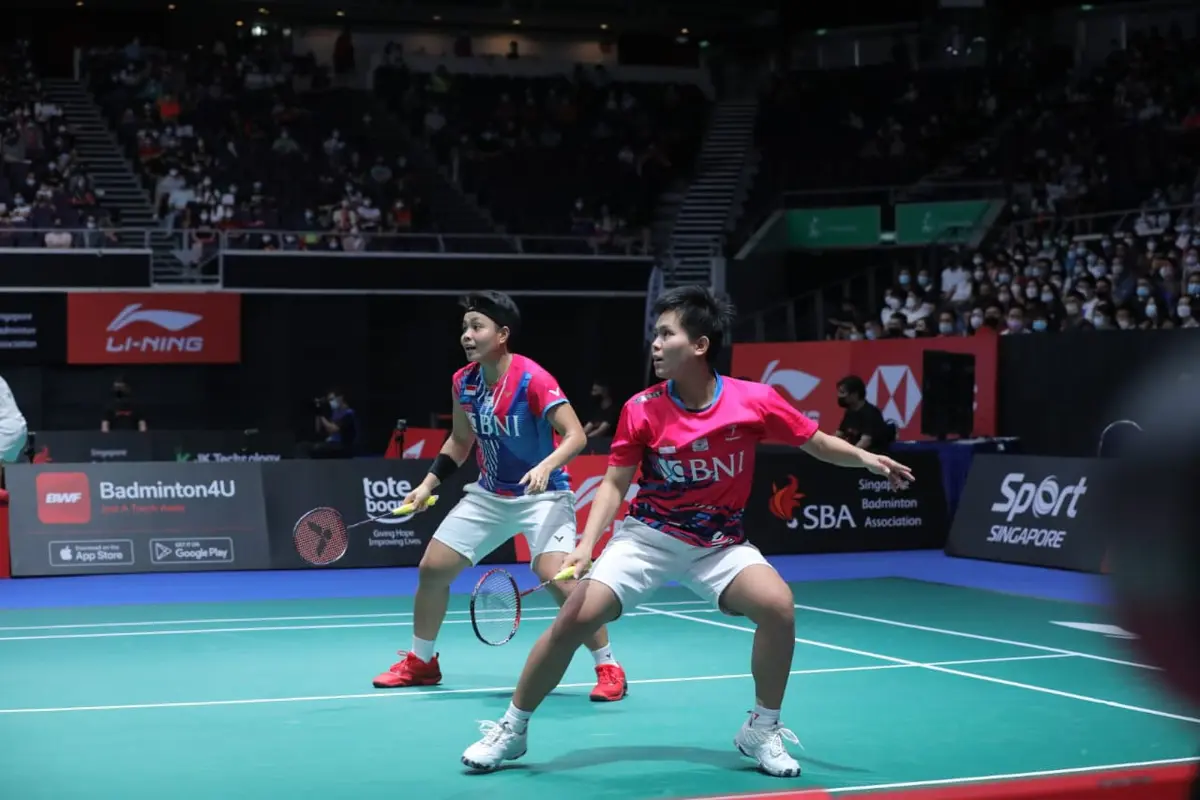 Apriyani Rahayu/Siti Fadia Silva Ramadhanti - Apri/Fadia - Singapore Open 2022