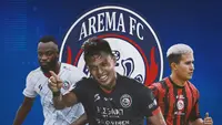 Arema FC - 3 Pemain Kunci Arema untuk Hadapi Persebaya (Bola.com/Adreanus Titus)