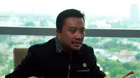 Imam Nahrawi menegaskan akan mengikuti Presiden Jokowi dalam soal blusukan. Menurutnya dengan blusukan, ia dapat mengetahui kelemahan dan kelebihan yang dimiliki lembaganya, Jakarta, Rabu (10/12/2014). (Liputan6.com/Johan Tallo)