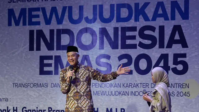 Bakal calon presiden (bacapres) 2024 dari PDI Perjuangn Ganjar Pranowo